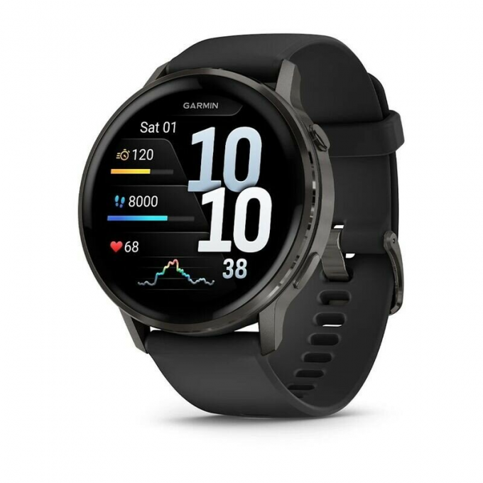 Часы GARMIN VENU 4 45mm Slate Black 010-03014-00