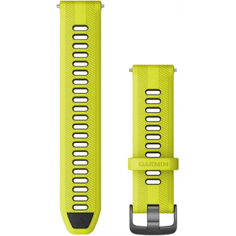 Сменный ремешок GARMIN FORERUNNER 965 (22 мм), желтый/черный